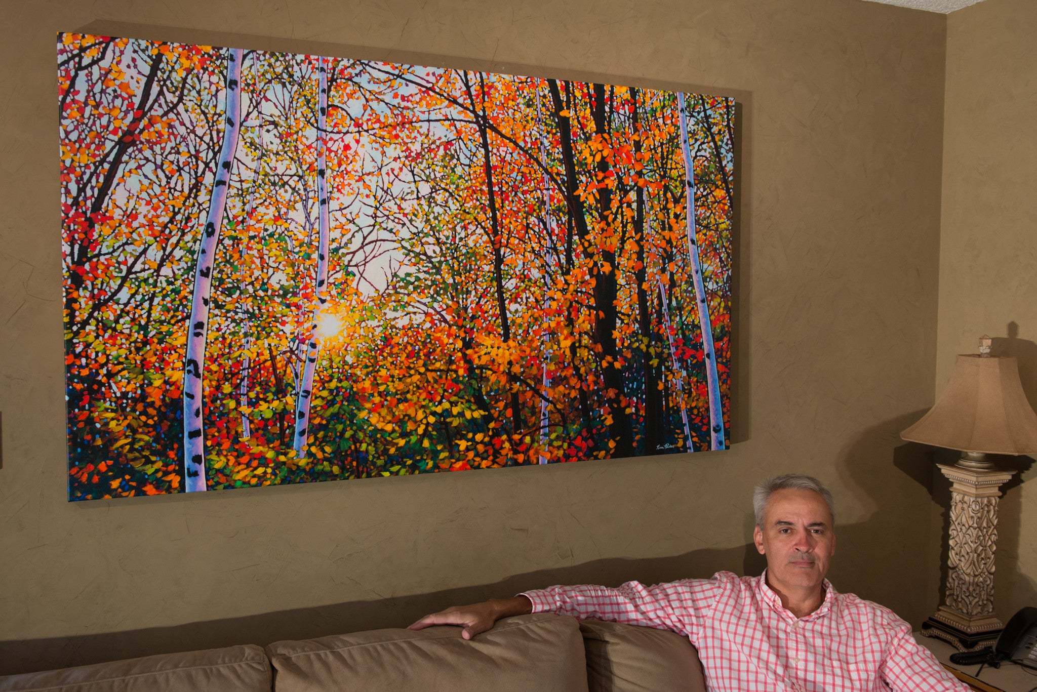 Shall We Dance 30" by 52.5", 36" by 62", and 43" by 76" Diptych