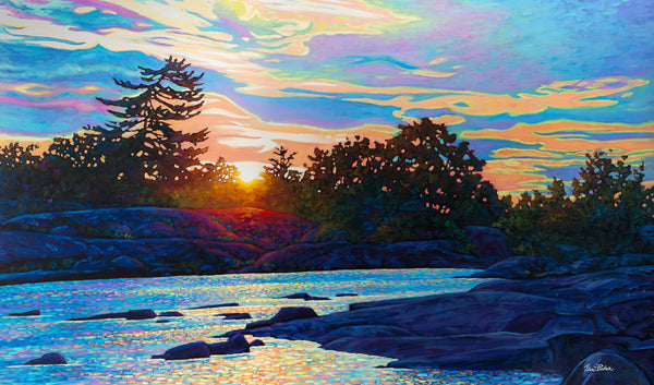 A New Day's Dawning 36" by 60"