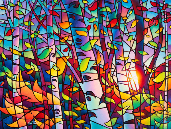 Vision of Autumn - Available at 21" by 28" Unstretched